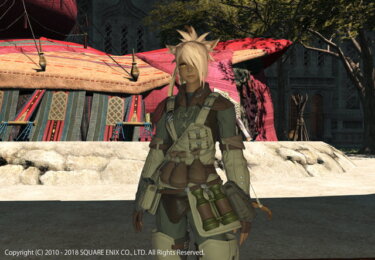 【FF14】ナーゴちゃんにフリフリのドレス着せたいんだが…